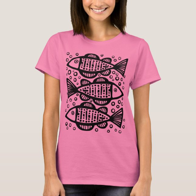 Camiseta Tres peces (Anverso)