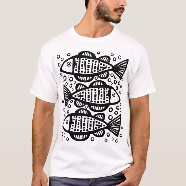 Camiseta Tres peces (Anverso)