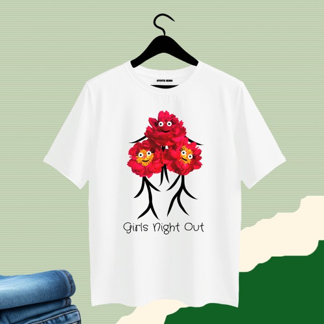 Camiseta Tres peonías (Subido por el creador)