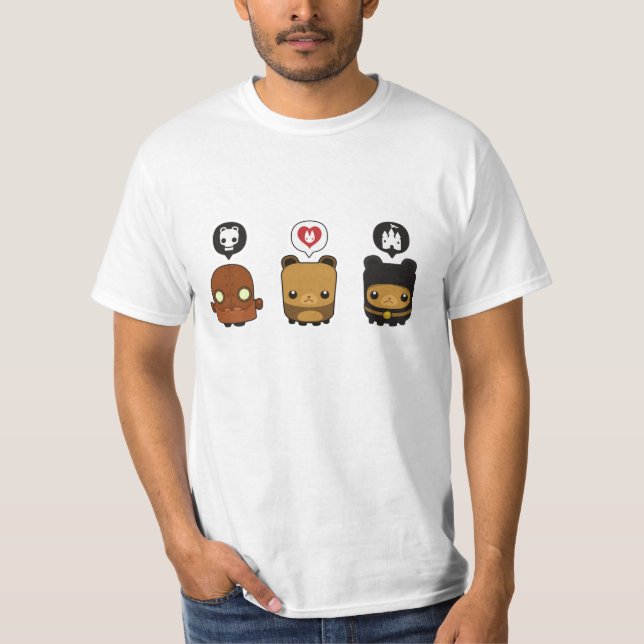 Camiseta ¿Tres pequeños osos? (Anverso)