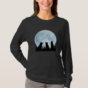 Camiseta Tres perros de noche