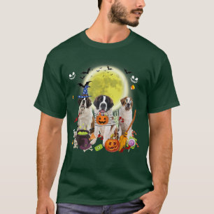 Camiseta Tres Perros de San Bernardo Brujas Scary Mummy Hal