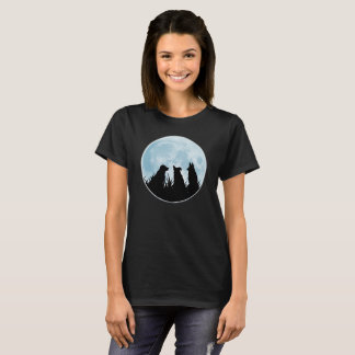 Camiseta Tres perros en la noche