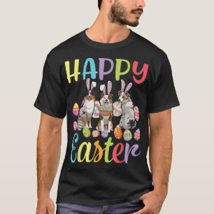 Camiseta Tres Perros Pastores Australianos Cesta de Huevos 