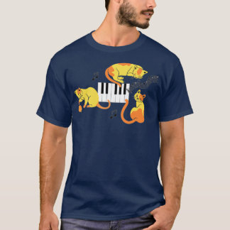 Camiseta Tres pianistas