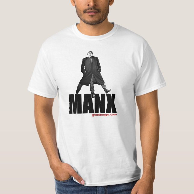 Camiseta Tres piernas = de la Isla de Man (Anverso)