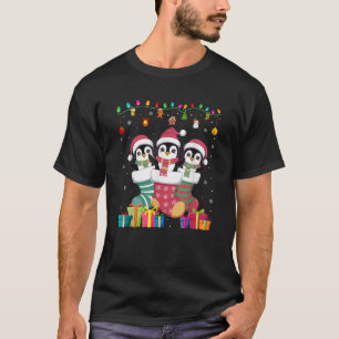 Camiseta Tres pingüinos en broma niños Chicas cómicos Crist
