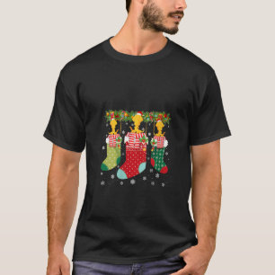 Camiseta Tres pulpos en calcetines Navidades feos sudan