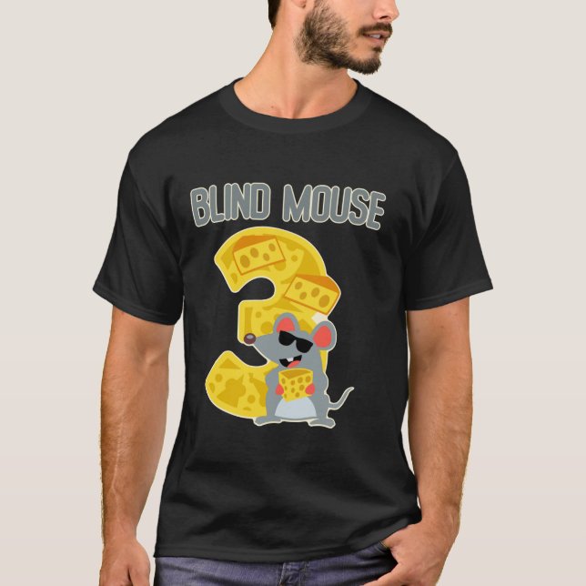 Camiseta Tres ratones ciegos coincidiendo con el traje de g (Anverso)