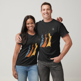 Camiseta Tres Reyes Magos Minimalista