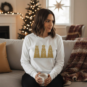 Camiseta Tres Reyes Magos Natividad Moderna Reyes