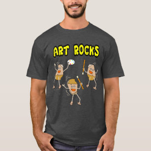 Camiseta Tres rocas de arte