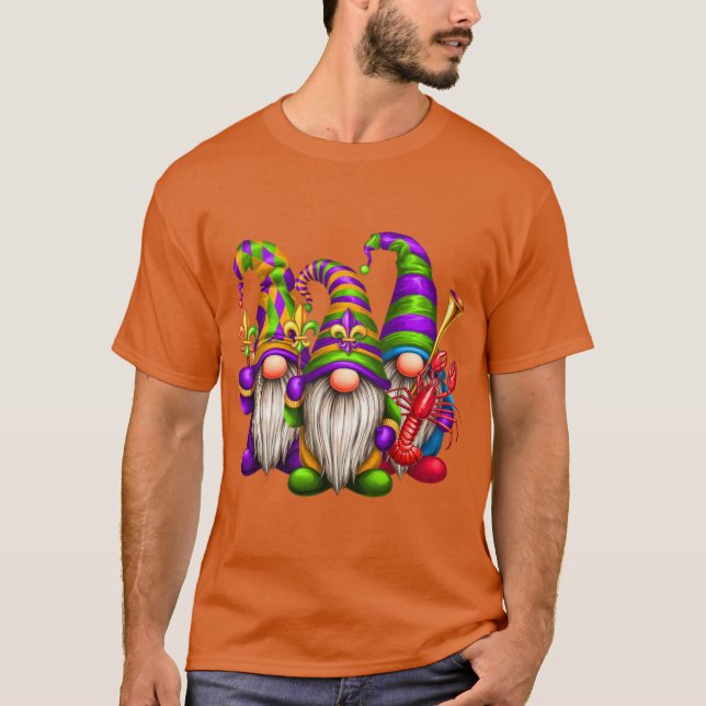 Camiseta Tres santos en sobredimensionado (Anverso)