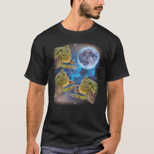 Camiseta Tres Toneladas Bullfrog Moon Maldito Meme Funny 3 