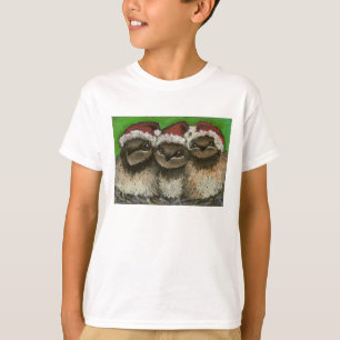 Camiseta Tres tragos que cantan villancicos del navidad
