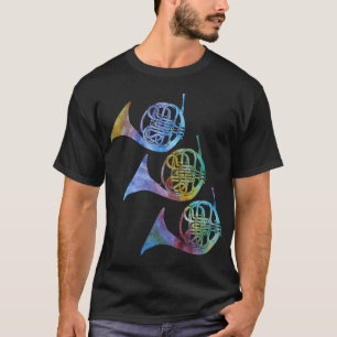Camiseta Tres trompas del arco iris