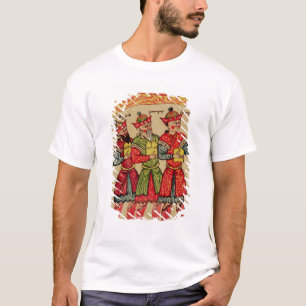Camiseta Tres unos de los reyes magos, detalle de la