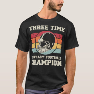 Camiseta Tres veces campeona de fútbol