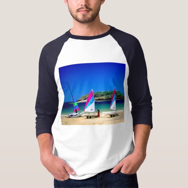 Camiseta Tres veleros en St Malo (Anverso)
