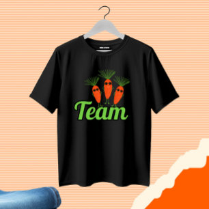 Camiseta Tres zanahorias divertidas