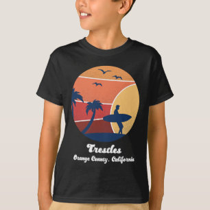 Camiseta Trestles Orange County California Surf Vintage 
