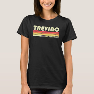 Camiseta Trevino Surname Retro Vintage años 80 años 90 Cump