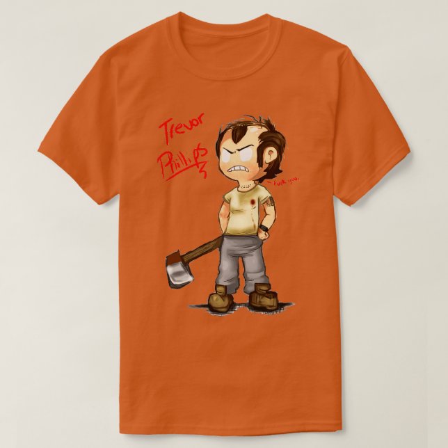 Camiseta Trevor Ax Classic TShirt (Diseño del anverso)