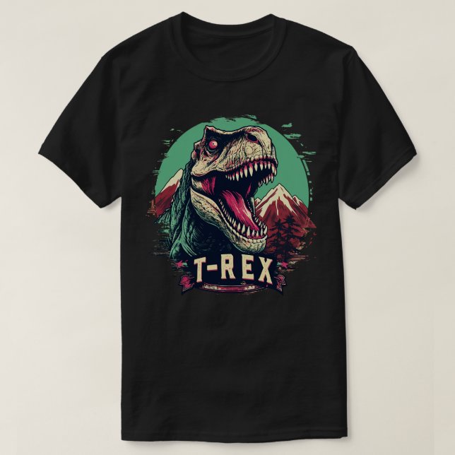 Camiseta TRex (Diseño del anverso)