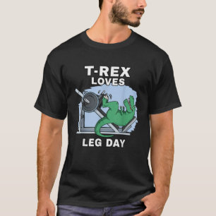 Camiseta TRex ama el día de las piernas TRex Arms Funny Din