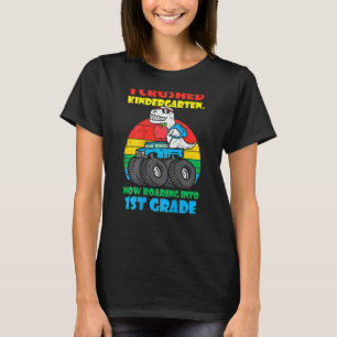 Camiseta Trex aplastó el jardín de niños de primer grado en
