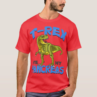 Camiseta TRex Ate My Pancreas Funny Diabetes
