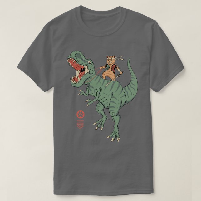 Camiseta TRex Catana (Diseño del anverso)