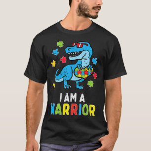 Camiseta Trex Dino Soy Un Niño Guerrero Consciente Del Auti