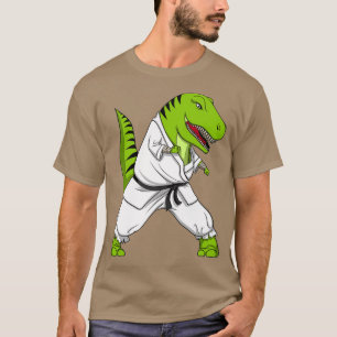 Camiseta TRex Dinosaur Karate