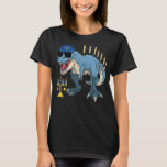 Camiseta Trex Dinosaur Menorah Hanukkah Chanukah<br><div class="desc">Trex Dinosaur Menorah Hanukkah Chanukah Niños judíos</div>