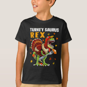 Camiseta TRex Dinosaur Turkey Saurus Chiste Funny Thanksgiv