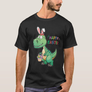 Camiseta Trex Easter Eastrawr Dinosaurios Caza de oídos con