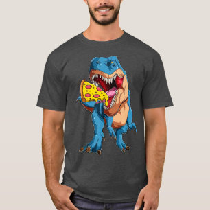 Camiseta TRex Eating Pizza Pizzasaurus Dinosaur Pizza Lover
