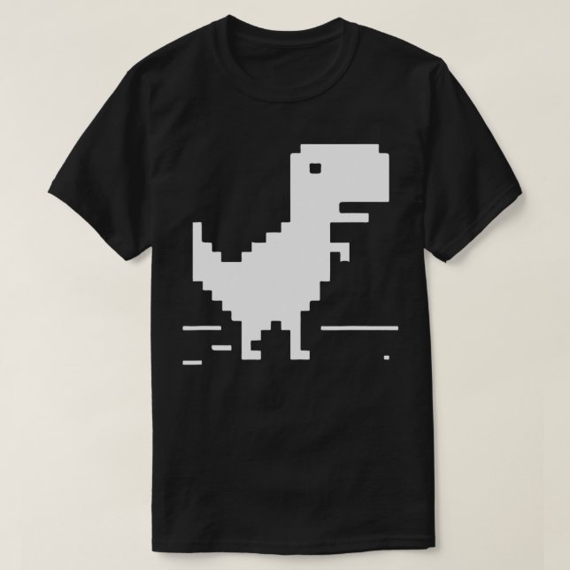 Camiseta TRex Geek Dinosaur Pixel Art Web Developer Nerd (Diseño del anverso)