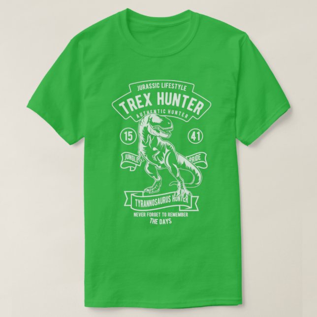 Camiseta TRex Hunter (Diseño del anverso)