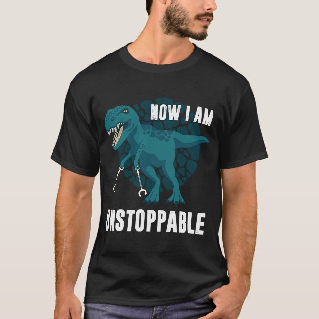 Camiseta Trex Im Imparable Soy Un Dinosaurio Imparable (Anverso)