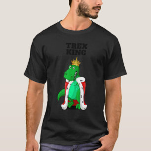 Camiseta Trex King Boys Rex Dinosaur Mens Tyrannosaurus 1