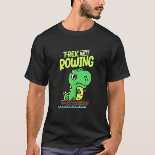 Camiseta Trex Rowing Inspire Tyrannosaurus Relé De Natación