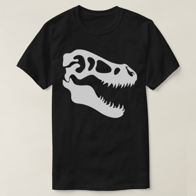Camiseta TRex Skull (Diseño del anverso)