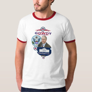 Camiseta Trey Gowdy para presidente Ringer T-Shirt
