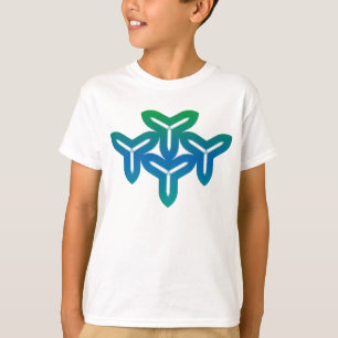 Camiseta Tri-blade gótico