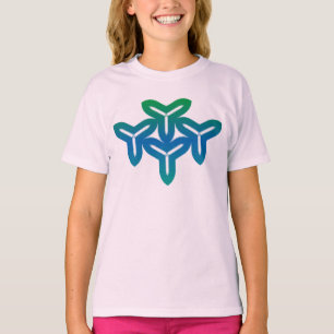 Camiseta Tri-blade gótico