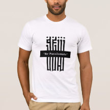 Camiseta Tri-Blend Blanca Minimalista de Tipografí