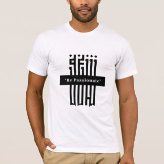 Camiseta Tri-Blend Blanca Minimalista de Tipografí