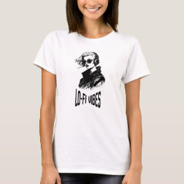 Camiseta Tri-Blend de Arte Vectorial Lo-Fi Vibes